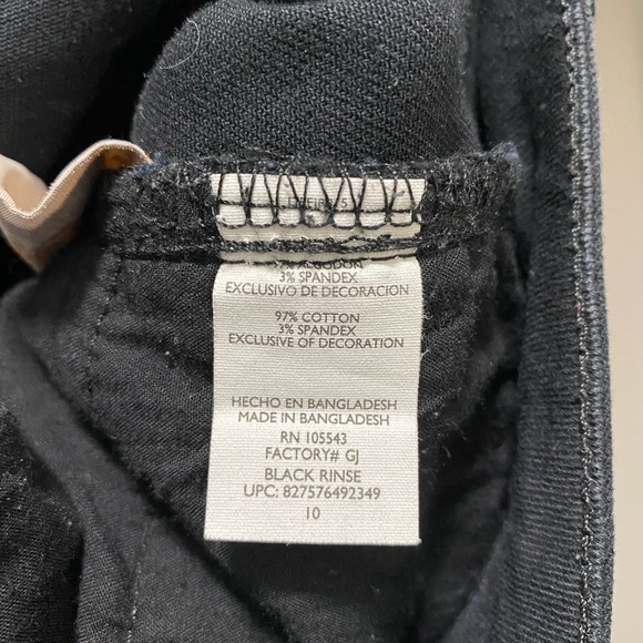 Daisy Fuentes Black Skinny Jeans - Picture 7 of 7